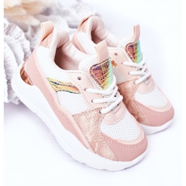 Scarpe Sportive Bambini Sneakers Rosa Game Time 2