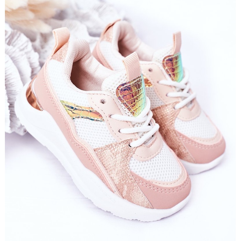 Scarpe Sportive Bambini Sneakers Rosa Game Time 2