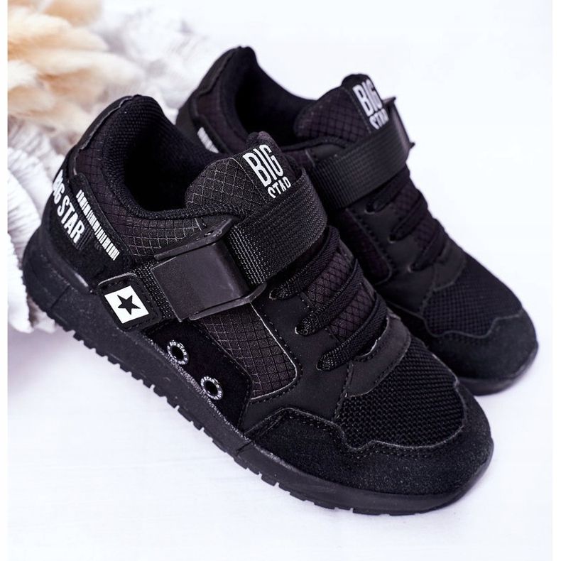 Scarpe sportive per bambini Memory Foam Big Star HH374164 Nero 2