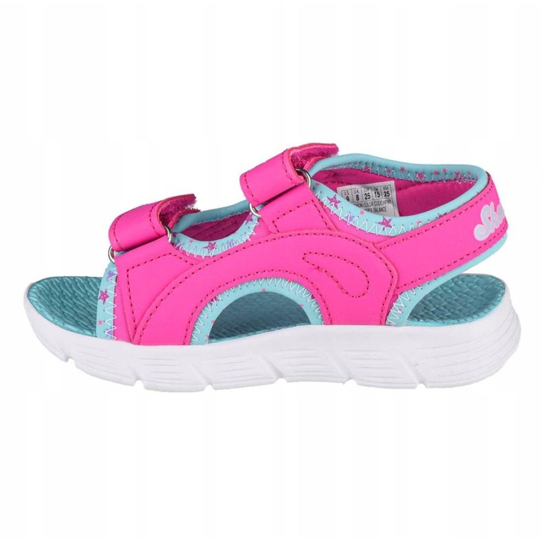 Skechers C-Flex Sandalo-Star Zoom Jr 86980N-HPMT blu rosa 1