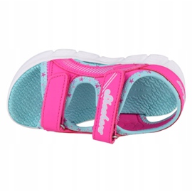 Skechers C-Flex Sandalo-Star Zoom Jr 86980N-HPMT blu rosa 2