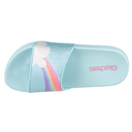 Skechers Sunny Slides-Dreamy Steps Jr 86994L-LBMT blu 2