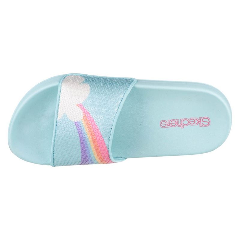 Skechers Sunny Slides-Dreamy Steps Jr 86994L-LBMT blu 2