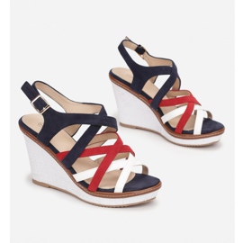 Vices Morse BL293-SS21-50-navy bianca rosso blu navy 1
