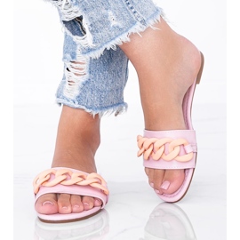 Pantofole rosa con catena Colorado 1