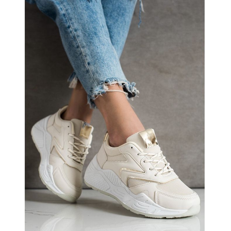 SHELOVET Scarpe da ginnastica alla moda marrone 2