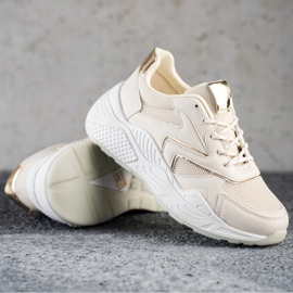 SHELOVET Scarpe da ginnastica alla moda marrone 1