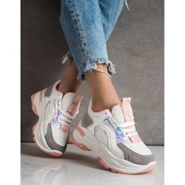 Sneakers sulla piattaforma FASHION multicolore 2