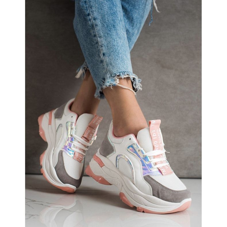Sneakers sulla piattaforma FASHION multicolore 2