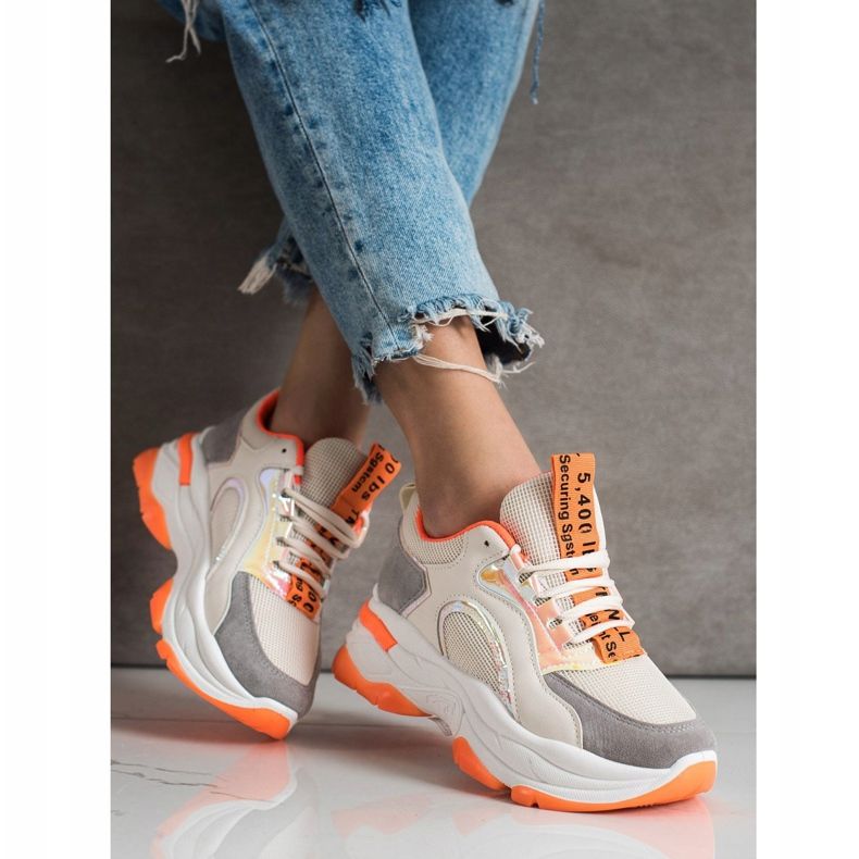 Sneakers sulla piattaforma FASHION multicolore 2