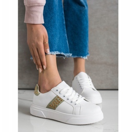 SHELOVET Scarpe Da Ginnastica Con Ornamenti bianco 2
