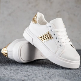 SHELOVET Scarpe Da Ginnastica Con Ornamenti bianca 1