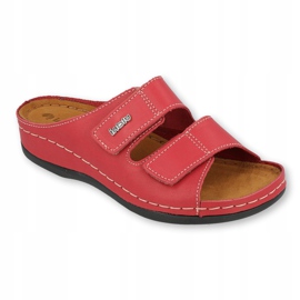 Inblu scarpe donna pantofole 158D105 rosso 1