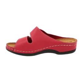 Inblu scarpe donna pantofole 158D105 rosso 2