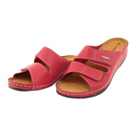 Inblu scarpe donna pantofole 158D105 rosso 3