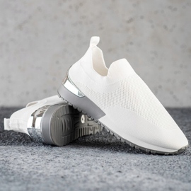 Renda Sneakers bianche traforate bianco 1