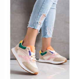 SHELOVET Scarpe sportive colorate multicolore 2