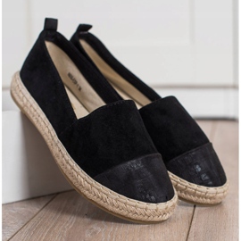 Bestelle Espadrillas in camoscio nero 2