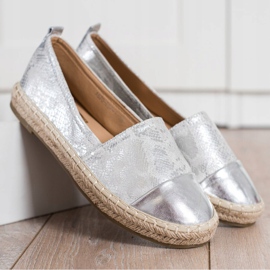 Bestelle Espadrillas Lucide Con Ecopelle grigio 2