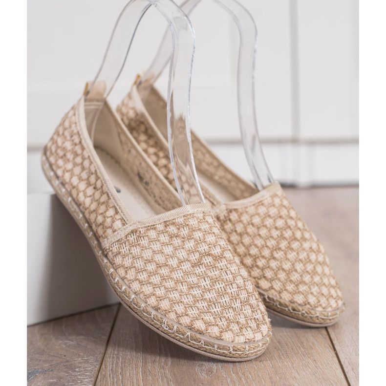 Balada Espadrillas in tessuto leggero beige 2