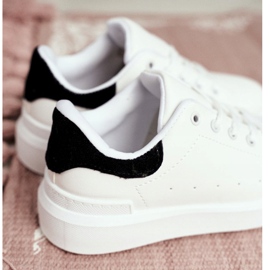FRROCK Scarpe sportive per bambini per bambini Bilbo bianche bianca nero 3