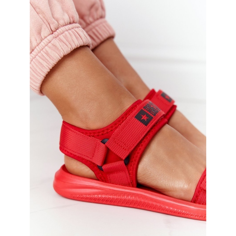 Sandali sportivi da donna Big Star HH274A027 Rosso 2