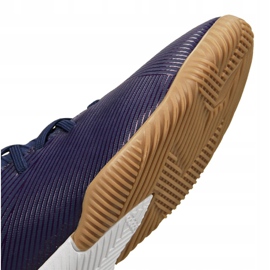 Adidas Nemeziz Messi 19.3 In Jr EF1815 scarpe blu blu 2