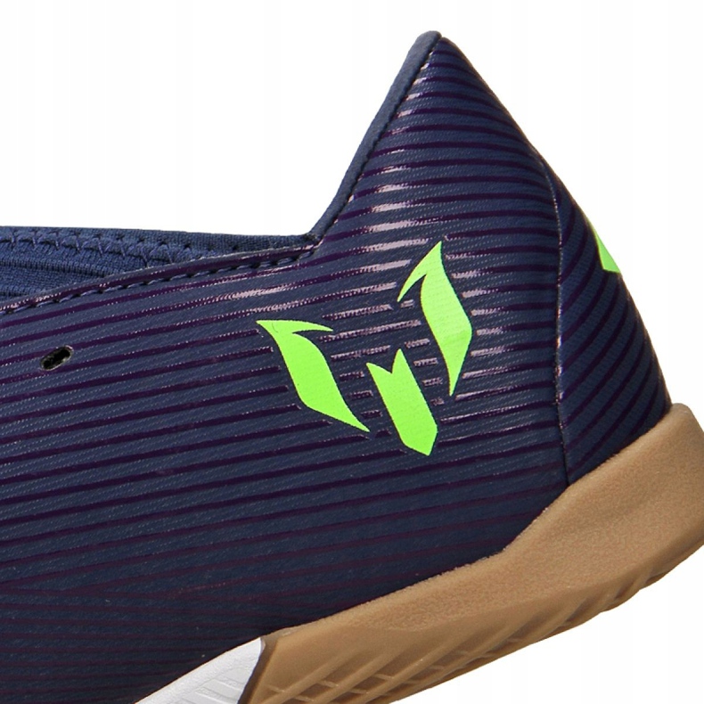 Adidas Nemeziz Messi 19.3 In Jr EF1815 scarpe blu blu 3