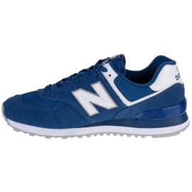 New Balance M ML574ET2 bianca blu 1