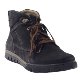 Riko scarpe uomo stivali stivaletti 795 nero 1