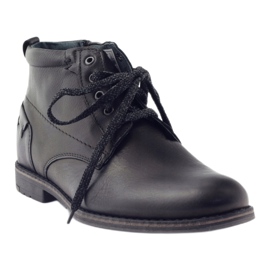 Riko scarpe uomo stivali stivaletti 791 nero 1