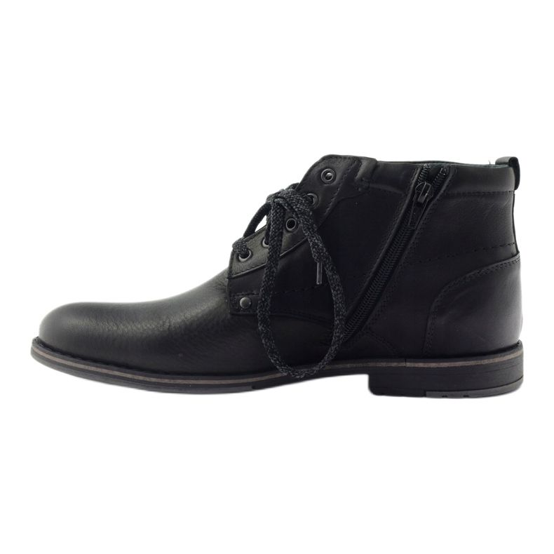 Riko scarpe uomo stivali stivaletti 791 nero 2