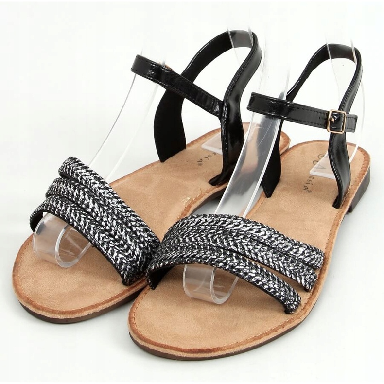 Sandali neri da donna N-70 Black nero 1