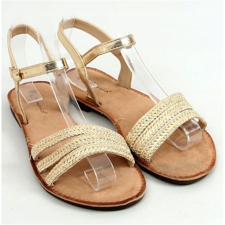 Sandali da donna dorati N-70 Gold d'oro 1