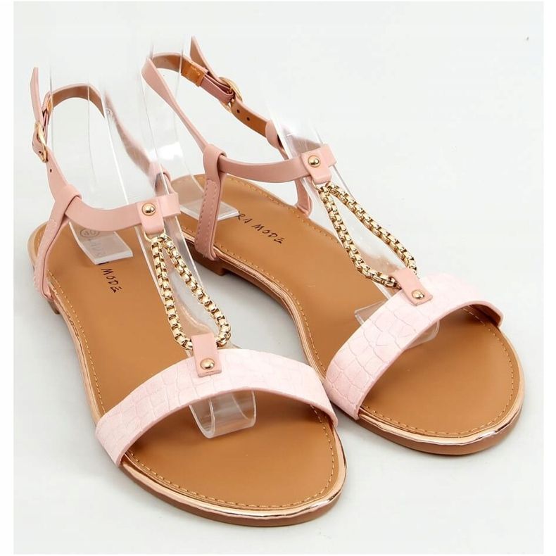 Sandali rosa da donna F-18 Pink 1