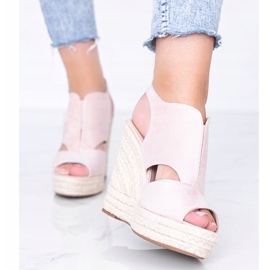 Sandali con zeppa beige di Holiday Time 1