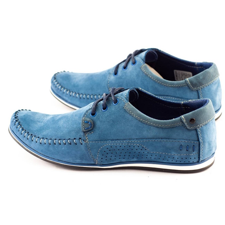 KOMODO Scarpe Mocassini uomo 875 blu 5