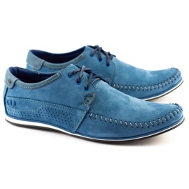 KOMODO Scarpe Mocassini uomo 875 blu 2