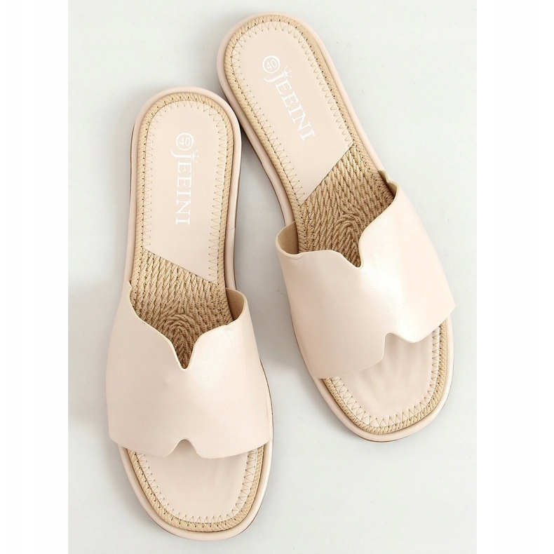 Pantofole da donna beige 395 Beige 1