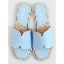 Pantofole blu da donna blu 395 Blue 1