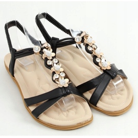 Sandali da donna neri CT-153 Black nero 1