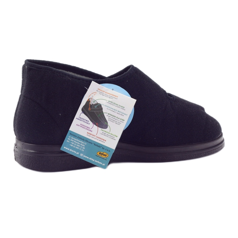 Scarpe Dr.orto Befado per piedi sensibili 986d003 Nero 6