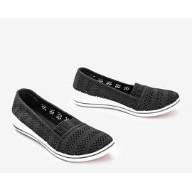 Sneakers Slip On nere sulla zeppa SoHo nero 1