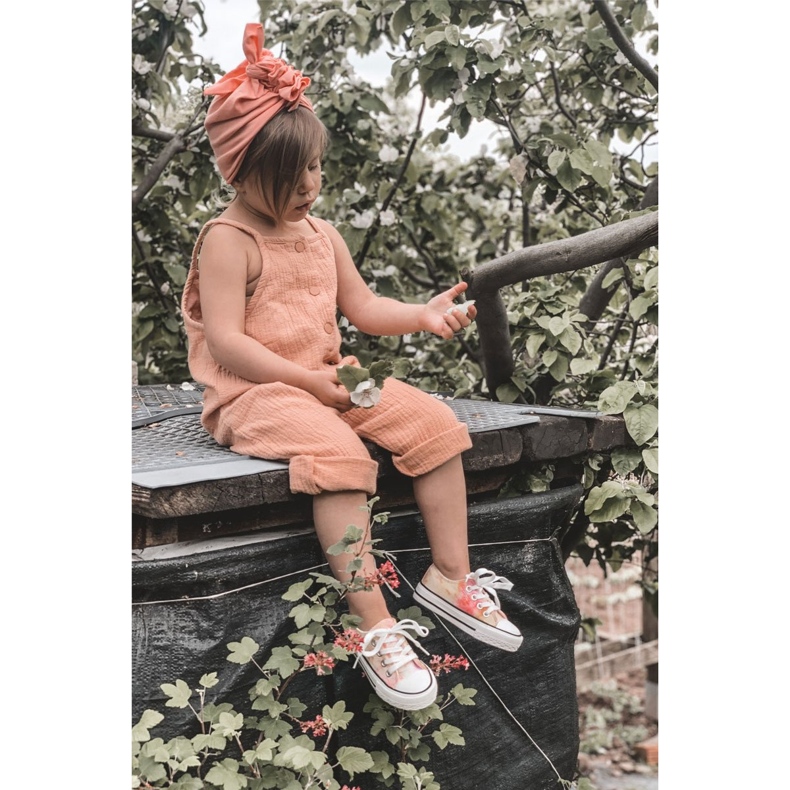 Sneakers Classiche Per Bambini Con Effetto Tie-Dye Simba bianca 1
