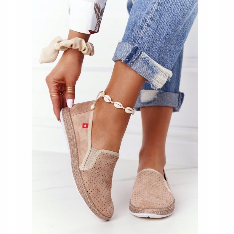 Espadrillas traforate Big Star FF276035 Beige 2