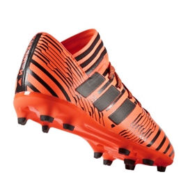 Scarpe da calcio Adidas Nemeziz 17.3 Fg Jr S82428 arancia arancia 1