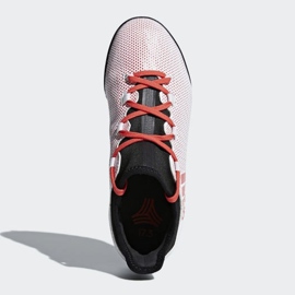 Scarpe da calcio Adidas X Tango 17.3 Tf Jr CP9025 bianca bianca 2