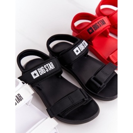 Sandali sportivi da donna Big Star HH274A024 Black nero 2