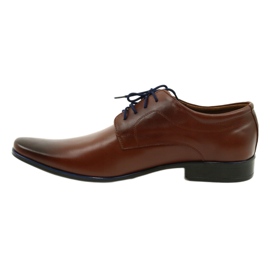 Olivier Scarpe da uomo in pelle 277 marrone 1