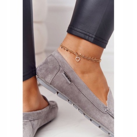 PH1 Mocassini Donna Scamosciati Grigio San Marino 4